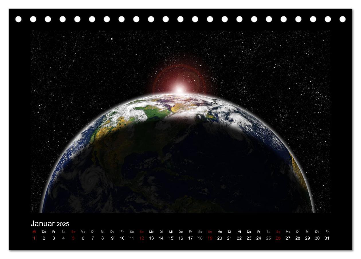 Bild: 9783435328093 | Magisches Universum (Tischkalender 2025 DIN A5 quer), CALVENDO...