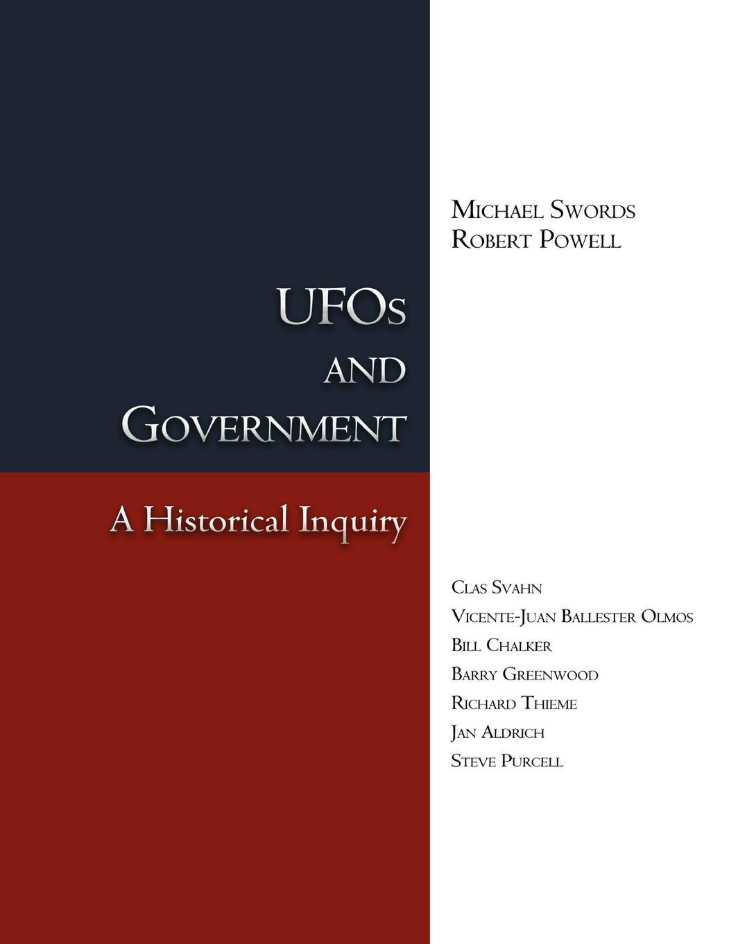 Cover: 9781933665580 | UFOs and Government | A Historical Inquiry | Michael Swords (u. a.)