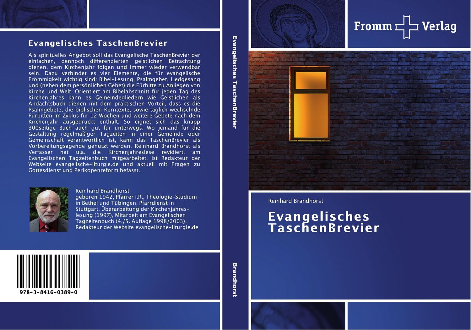 Cover: 9783841603890 | Evangelisches TaschenBrevier | Reinhard Brandhorst | Taschenbuch