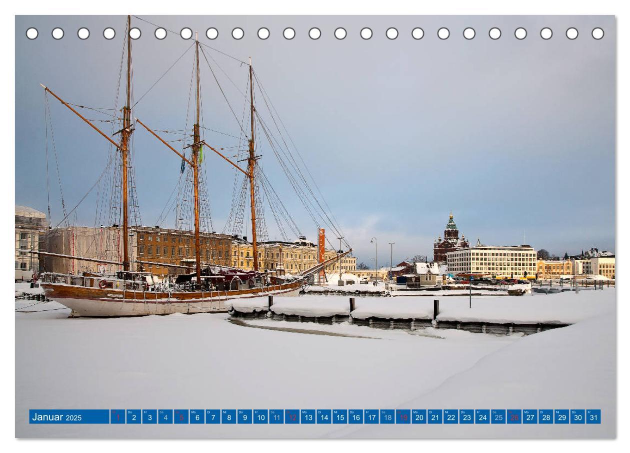 Bild: 9783435187416 | Helsinki - Die lebenswerteste Stadt der Welt (Tischkalender 2025...