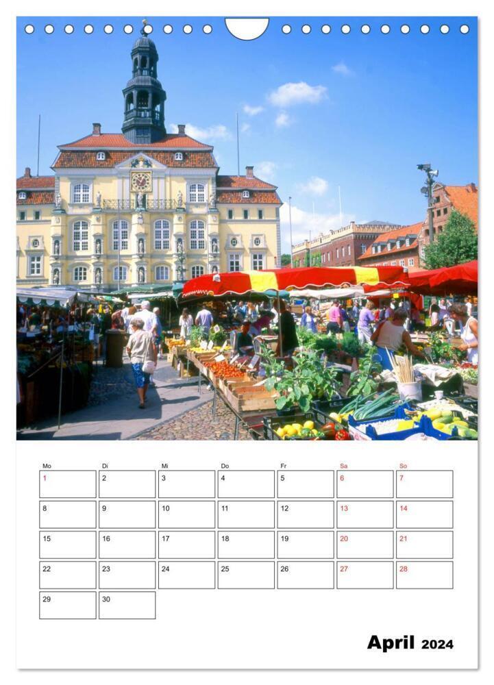 Bild: 9783383010941 | Lüneburg, von der schönsten Seite (Wandkalender 2024 DIN A4 hoch),...