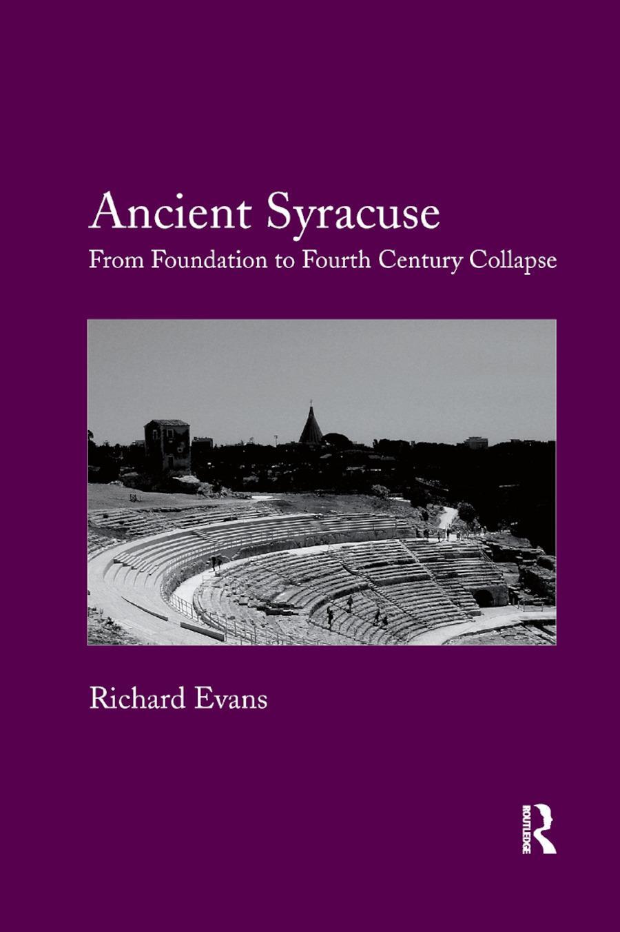 Cover: 9780367879273 | Ancient Syracuse | From Foundation to Fourth Century Collapse | Evans