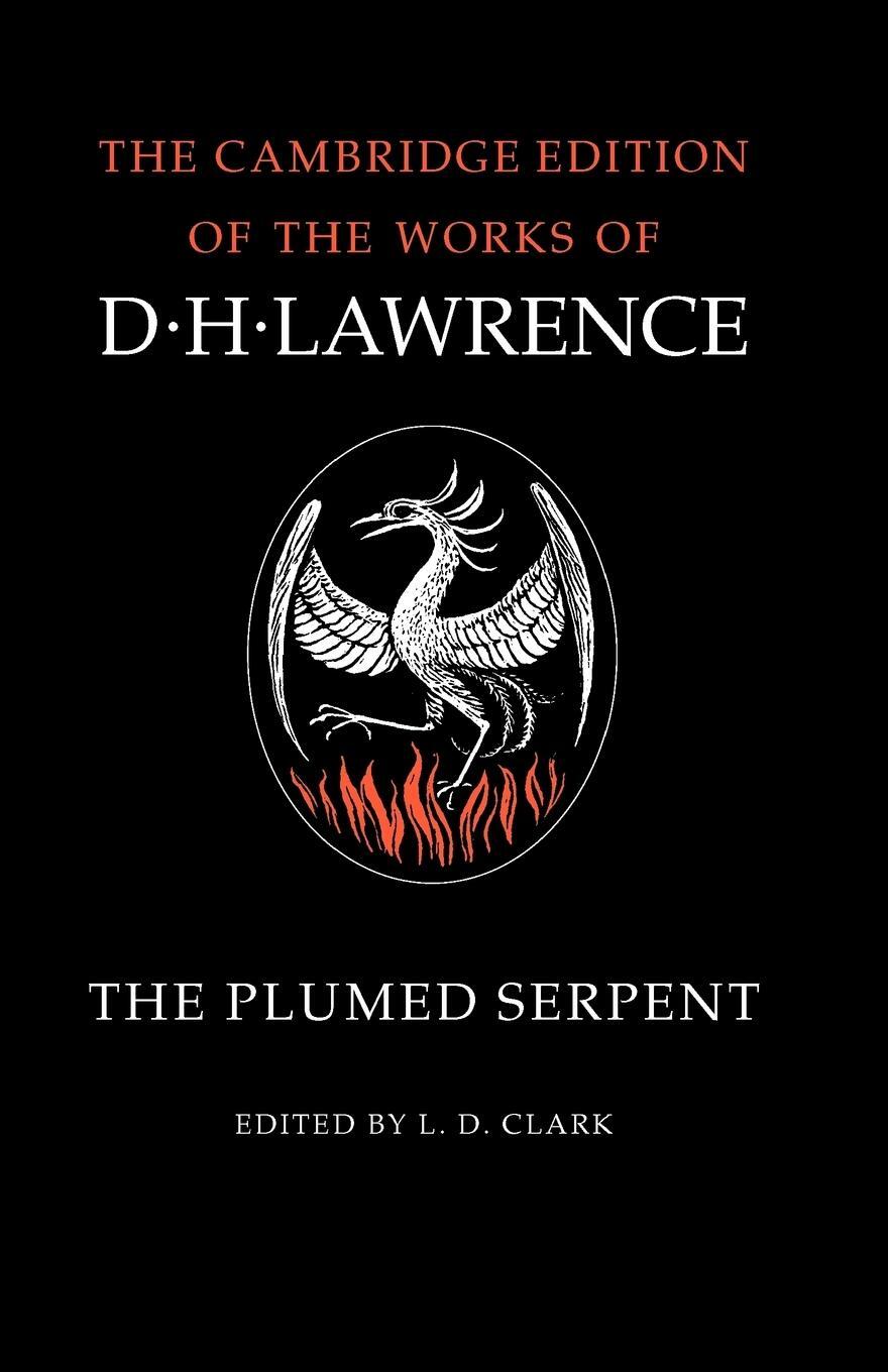 Cover: 9780521294225 | The Plumed Serpent | D. H. Lawrence | Taschenbuch | Paperback | 1988