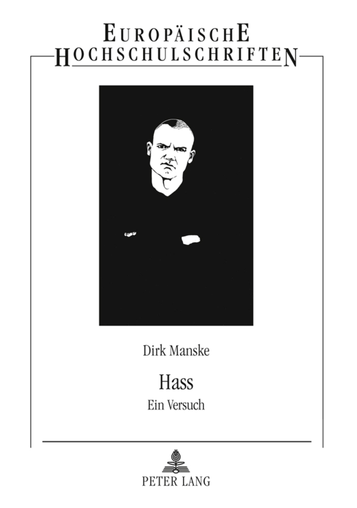 Cover: 9783631619971 | Hass | Ein Versuch | Dirk Manske | Taschenbuch | Deutsch