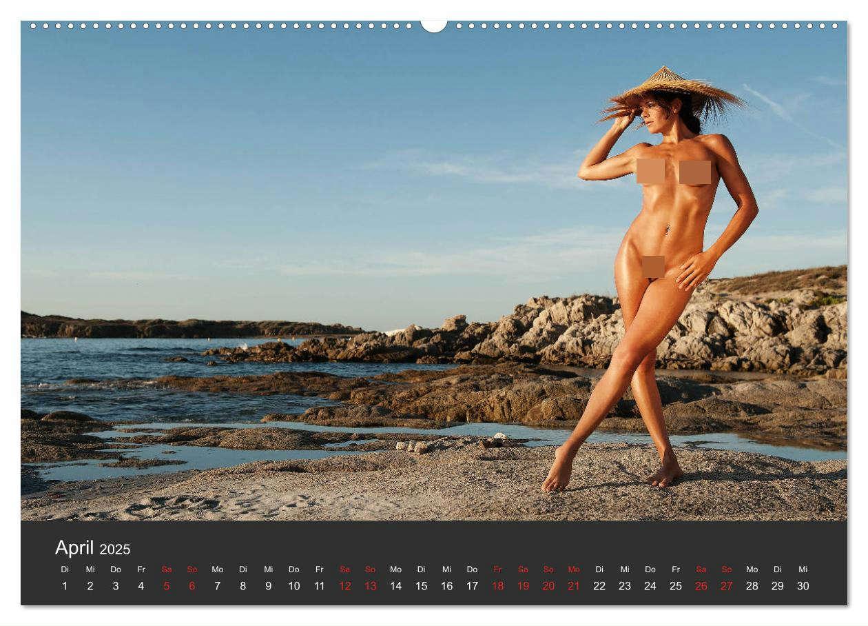 Bild: 9783435293773 | Aktfotografie am Meer (Wandkalender 2025 DIN A2 quer), CALVENDO...