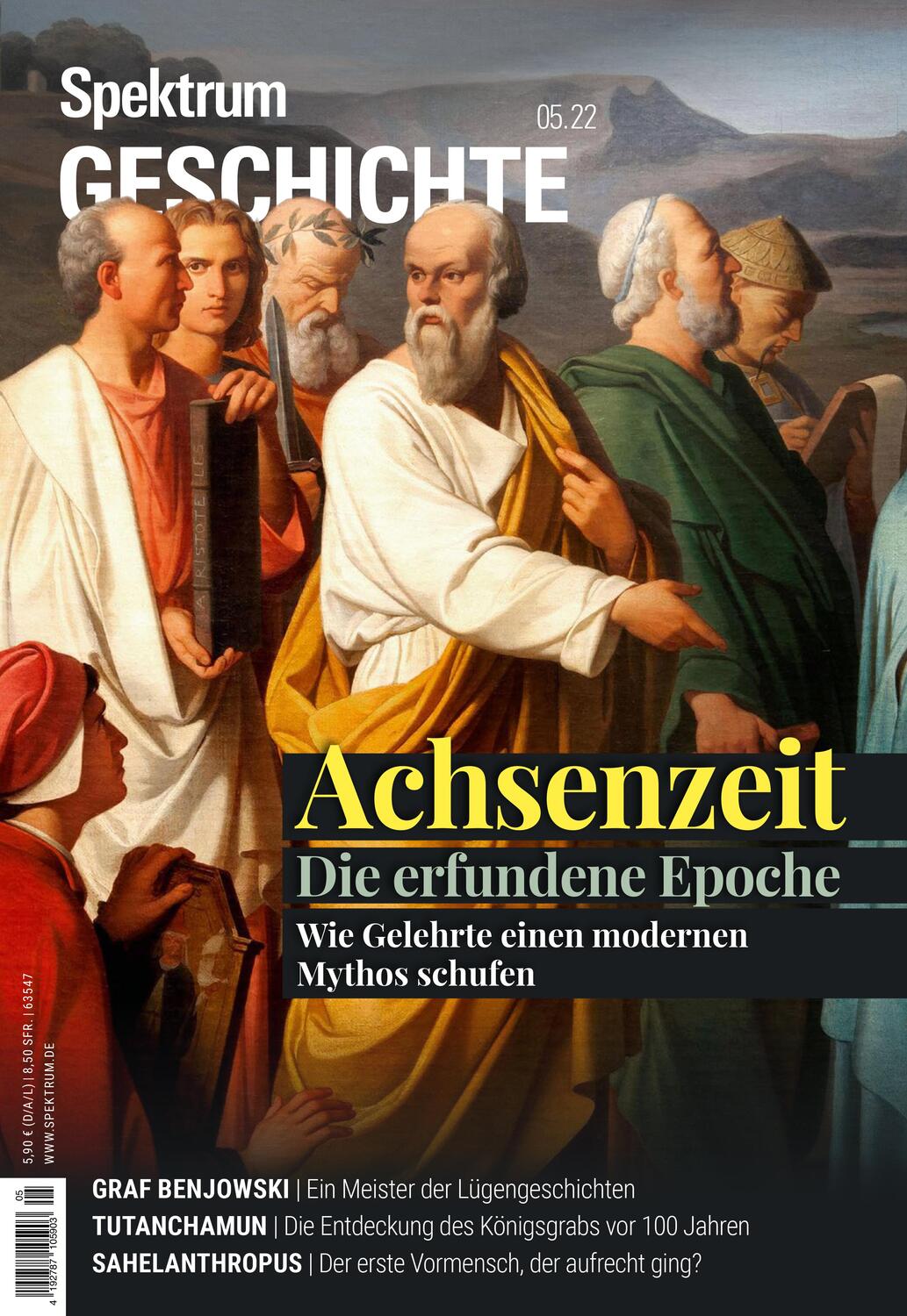 Cover: 9783958926141 | Spektrum Geschichte - Achsenzeit | Die erfundene Epoche | Taschenbuch
