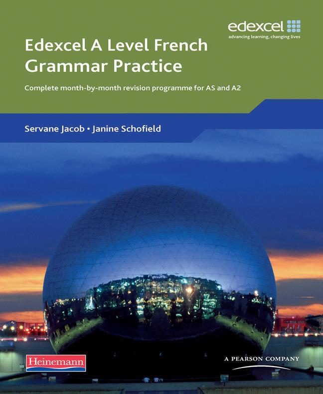 Cover: 9780435396091 | Edexcel A Level French Grammar Practice Book | Servane Jacob (u. a.)
