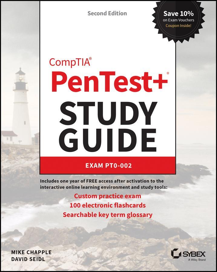 Cover: 9781119823810 | CompTIA PenTest+ Study Guide | Exam PT0-002 | Mike Chapple (u. a.)