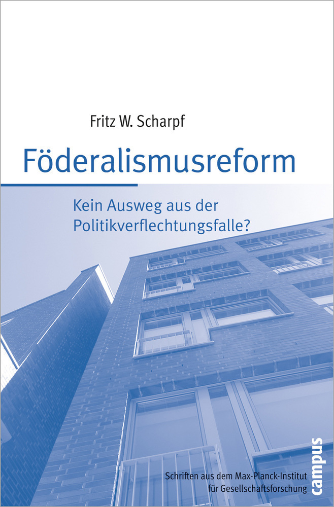 Cover: 9783593389011 | Föderalismusreform | Kein Ausweg aus der Politikverflechtungsfalle?