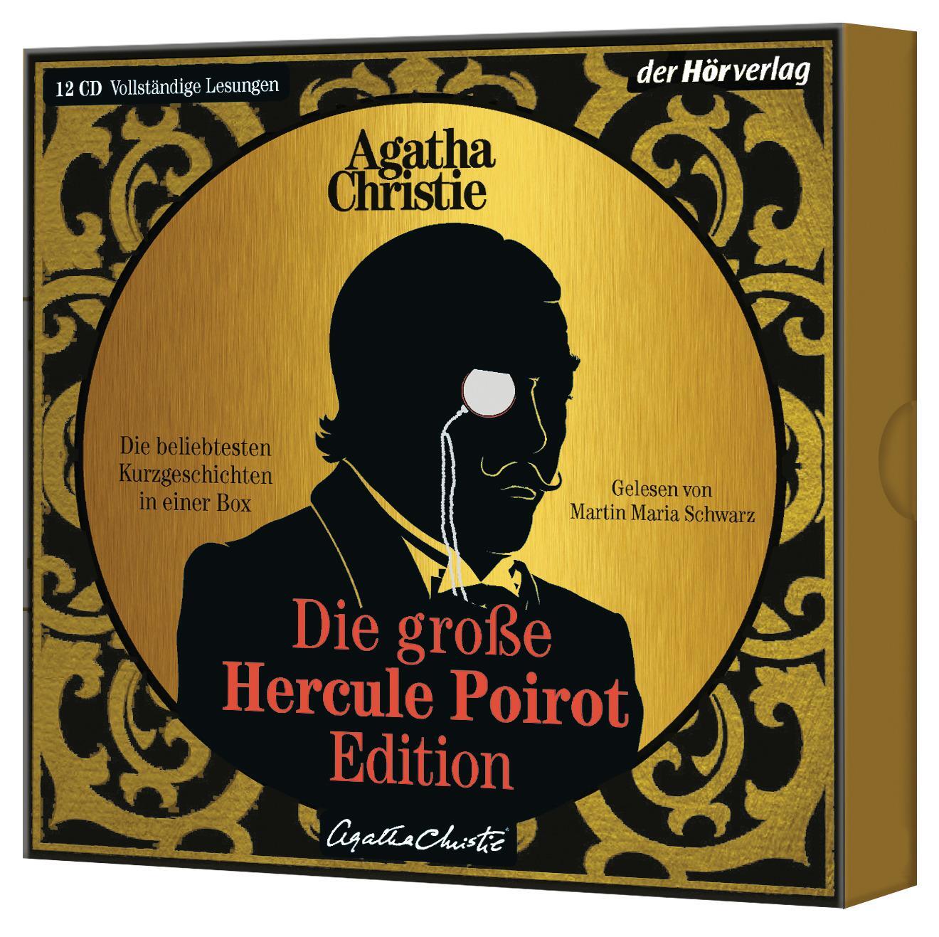 Cover: 9783844534658 | Die große Hercule-Poirot-Edition | Agatha Christie | Audio-CD | 2019