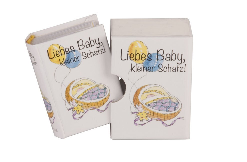 Cover: 9783954087990 | Liebes Baby, kleiner Schatz! | Minibuch im Schuber. Miniaturbuch