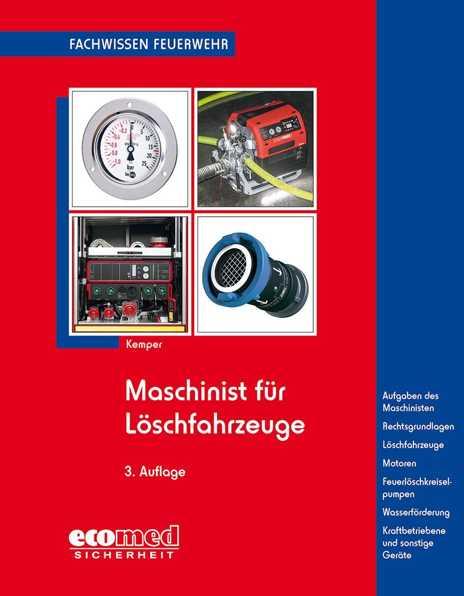 Cover: 9783609694757 | Maschinist für Löschfahrzeuge | Hans Kemper | Taschenbuch | 112 S.