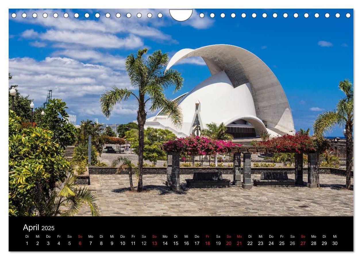 Bild: 9783435778447 | Teneriffa (Wandkalender 2025 DIN A4 quer), CALVENDO Monatskalender