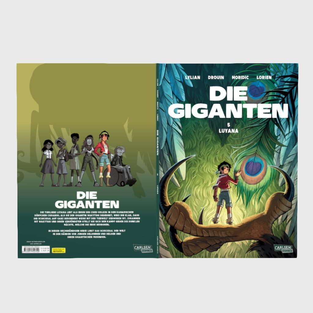 Bild: 9783551792792 | Die Giganten 5: Luyana | Comic für Kinder ab 9 Jahren | Lylian | Buch