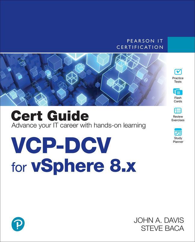 Cover: 9780138169886 | Vcp-DCV for Vsphere 8.X Cert Guide | John Davis (u. a.) | Taschenbuch