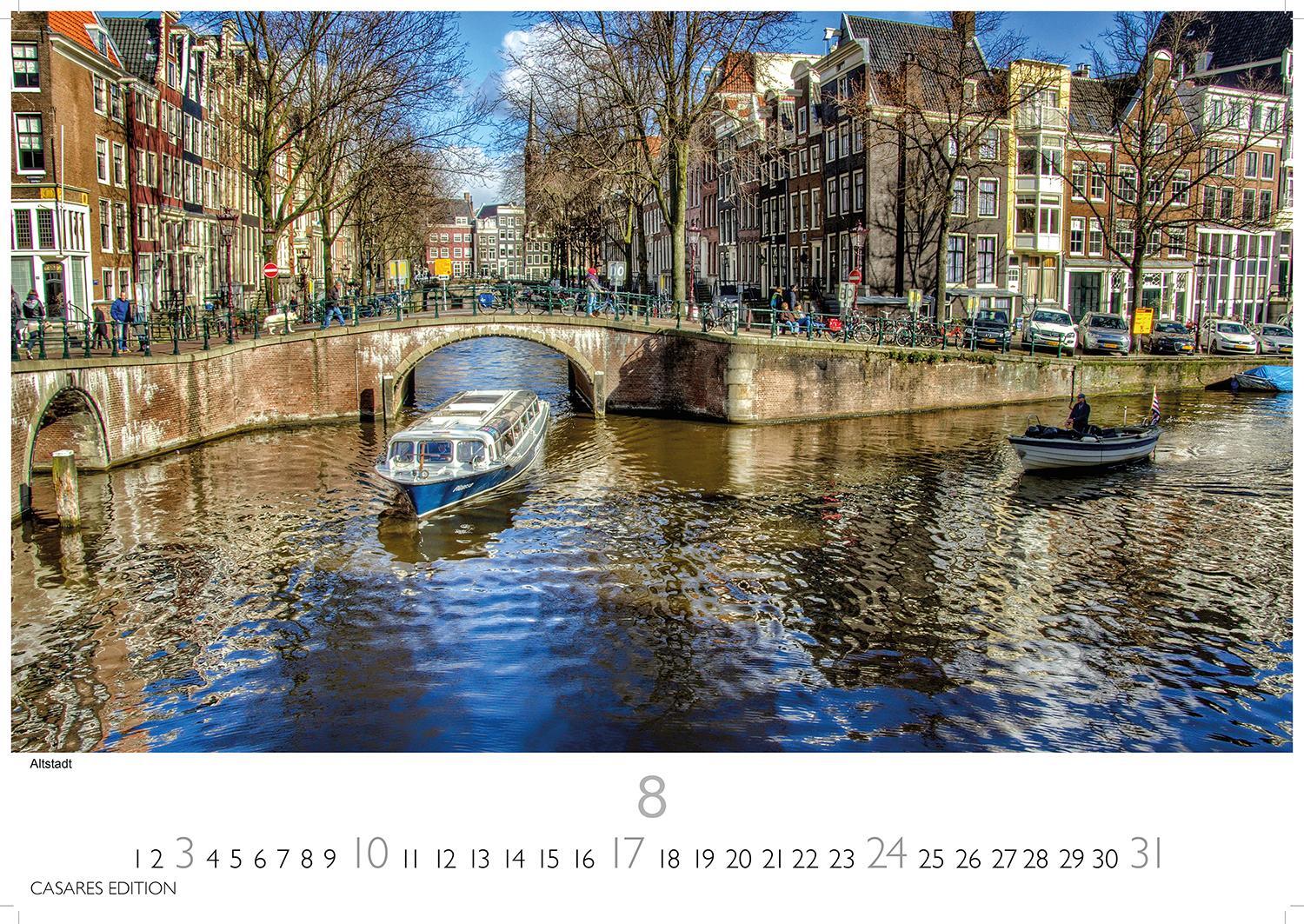 Bild: 9781835241554 | Amsterdam 2025 S 24x35cm | Kalender | 14 S. | Deutsch | 2025