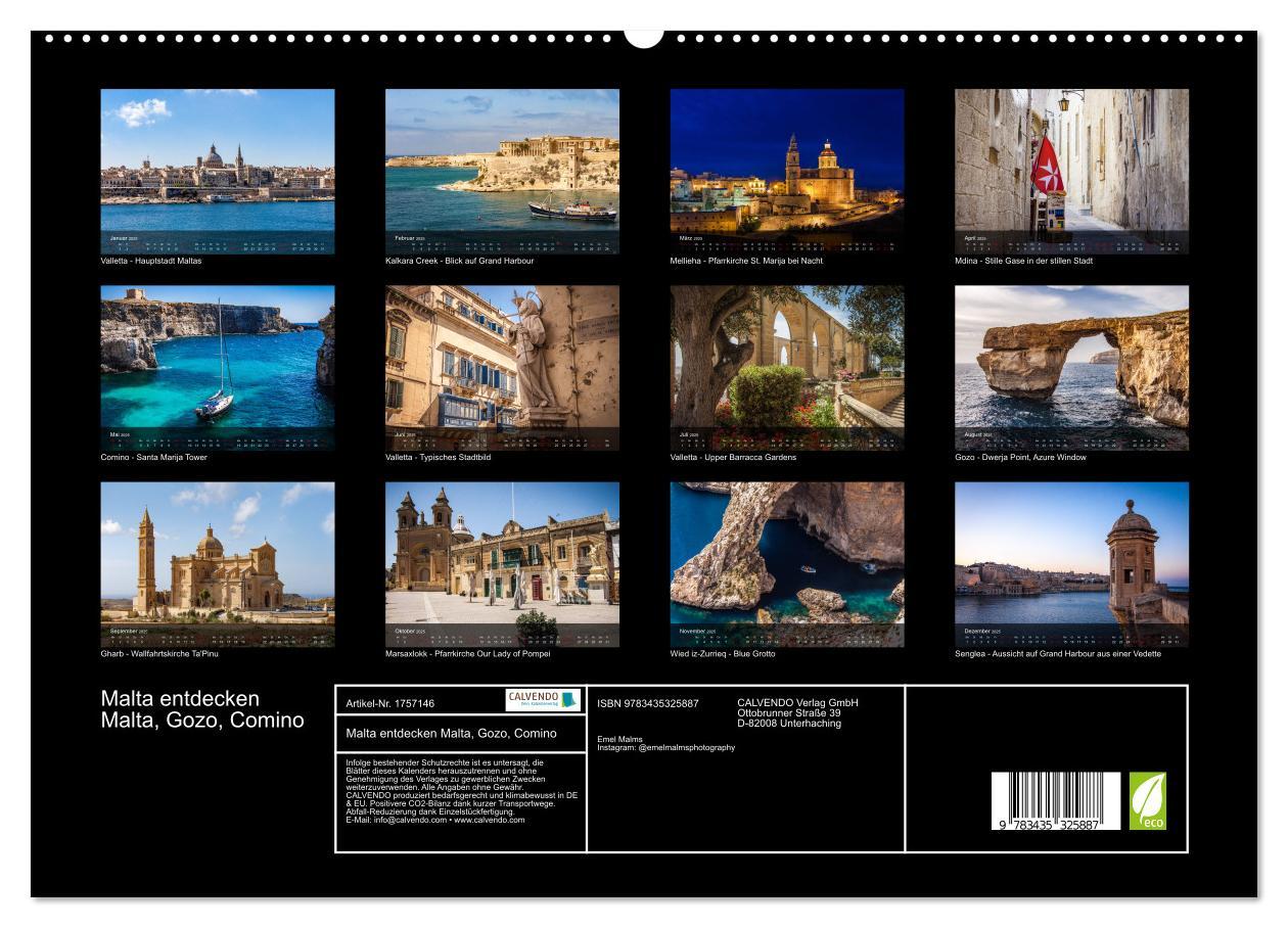 Bild: 9783435325887 | Malta entdecken Malta, Gozo, Comino (hochwertiger Premium...