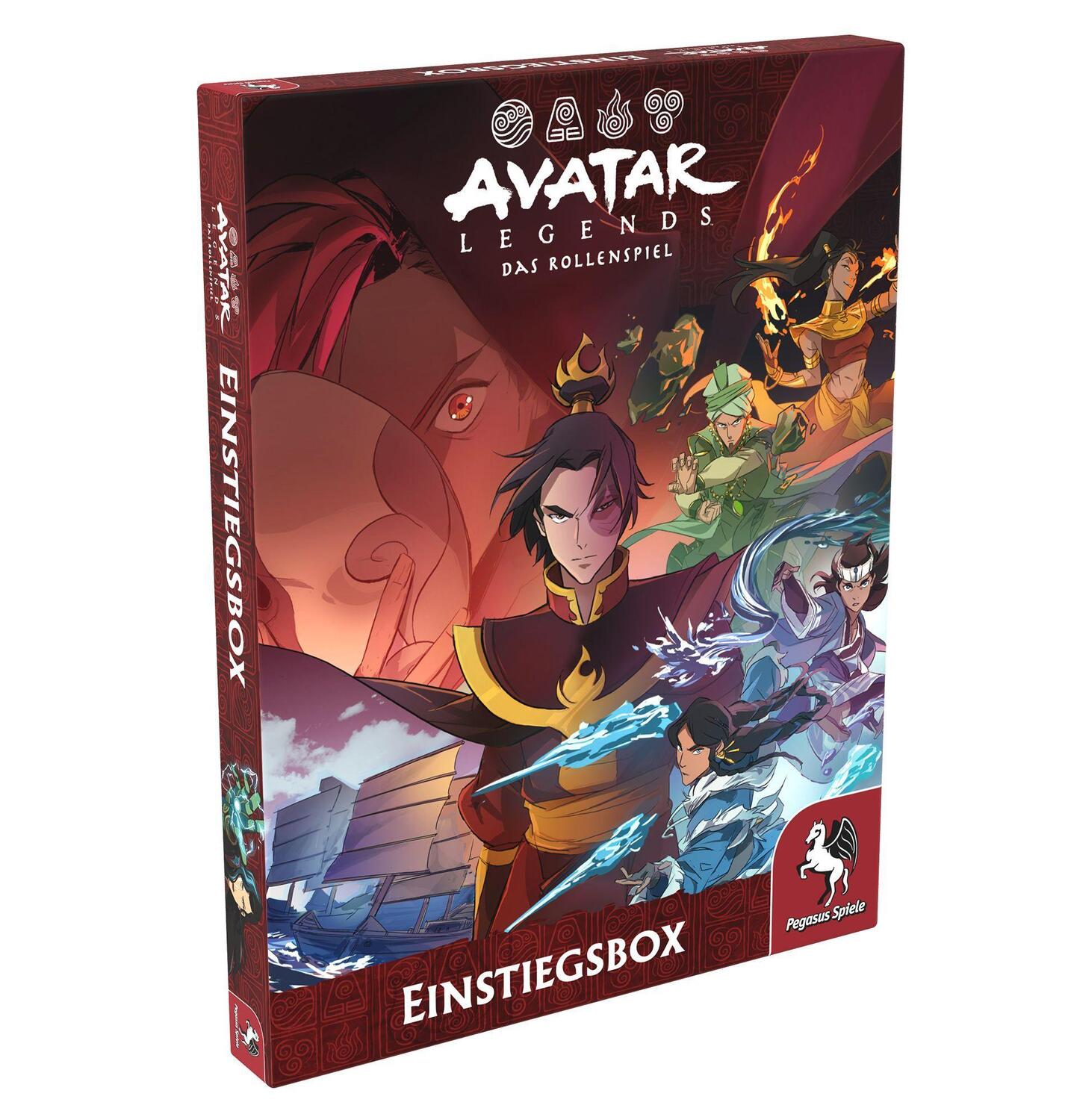 Cover: 9783969280966 | Avatar Legends - Das Rollenspiel: Einstiegsbox | Spiel | 48110G | 2024