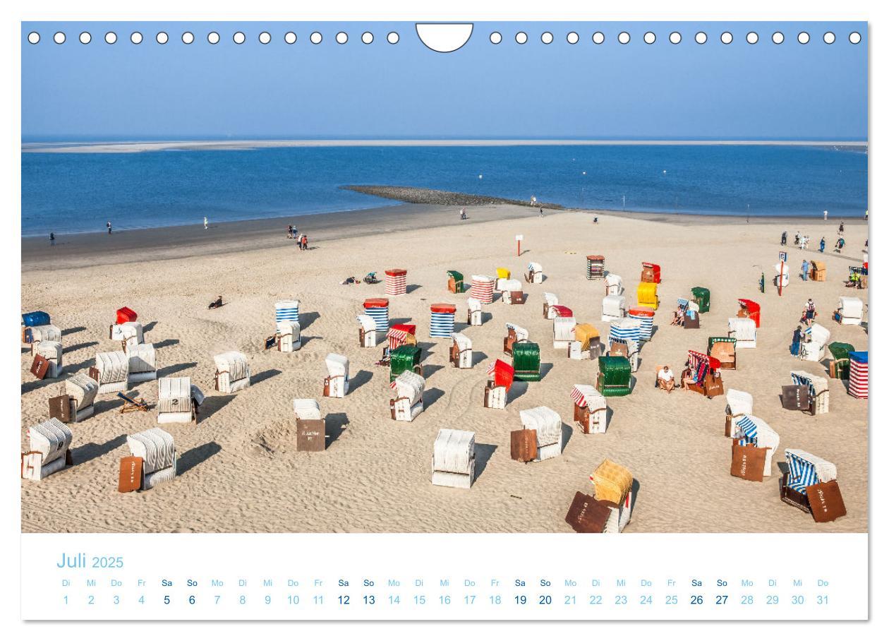 Bild: 9783435074525 | Moin Borkum (Wandkalender 2025 DIN A4 quer), CALVENDO Monatskalender