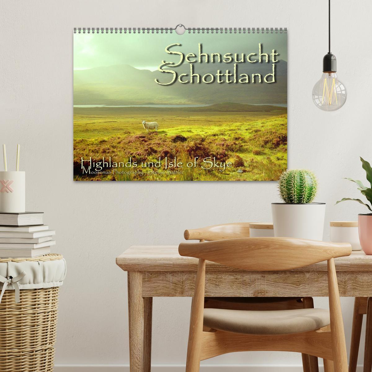 Bild: 9783435822591 | Sehnsucht Schottland (Wandkalender 2025 DIN A3 quer), CALVENDO...