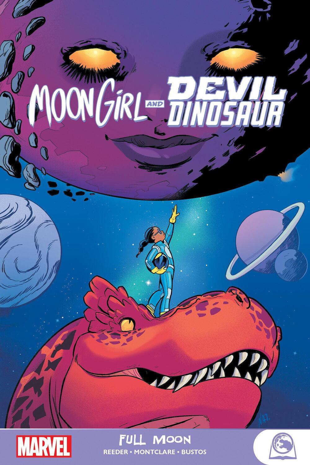 Cover: 9781302921132 | Moon Girl And Devil Dinosaur: Full Moon | Amy Reeder (u. a.) | Buch