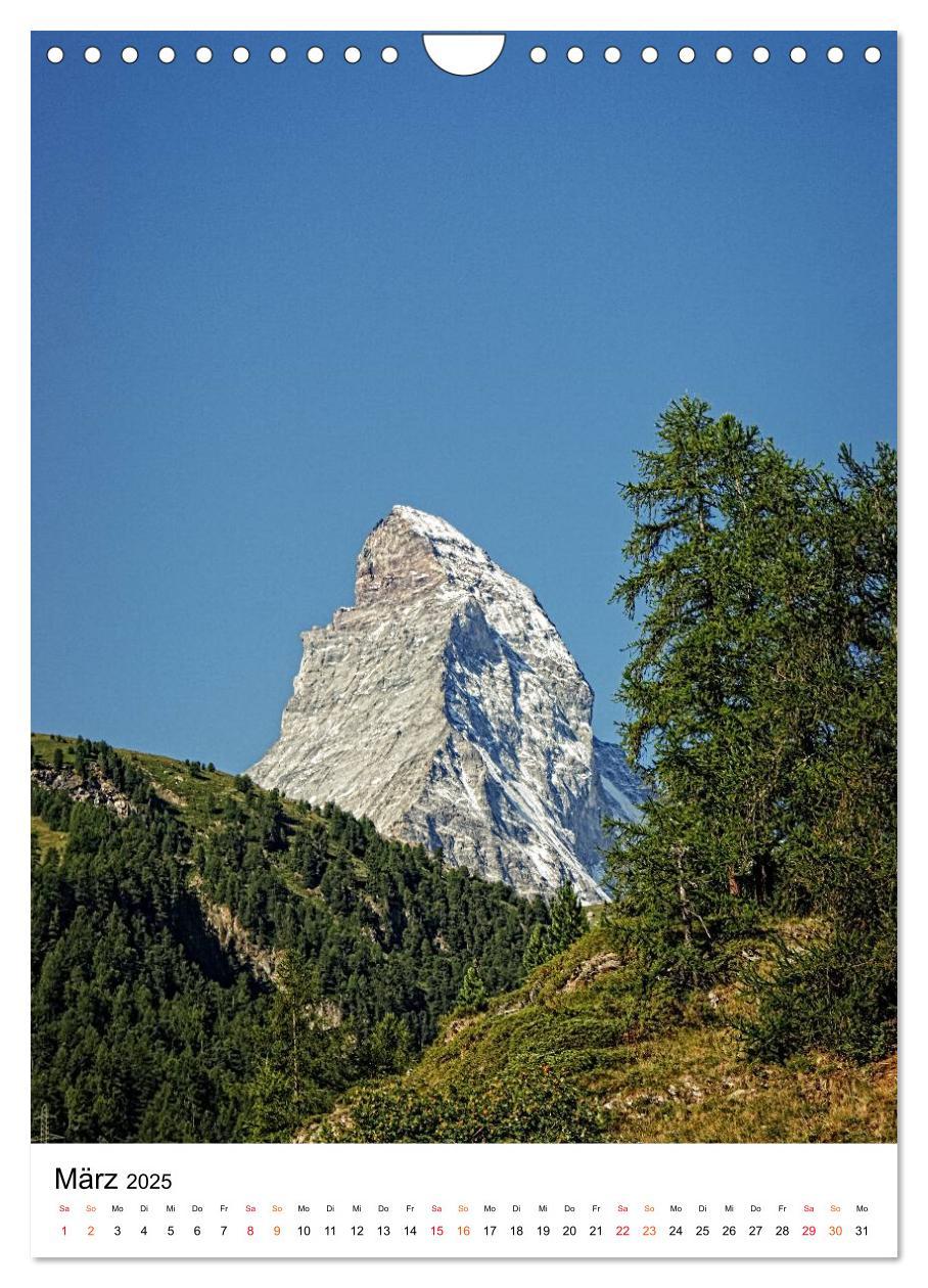 Bild: 9783457040720 | Horu Matterhorn im Hochformat (Wandkalender 2025 DIN A4 hoch),...