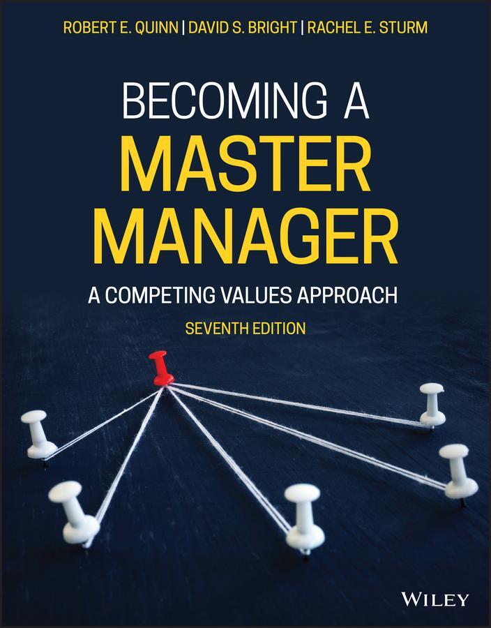 Cover: 9781119710967 | Becoming a Master Manager | A Competing Values Approach | Taschenbuch