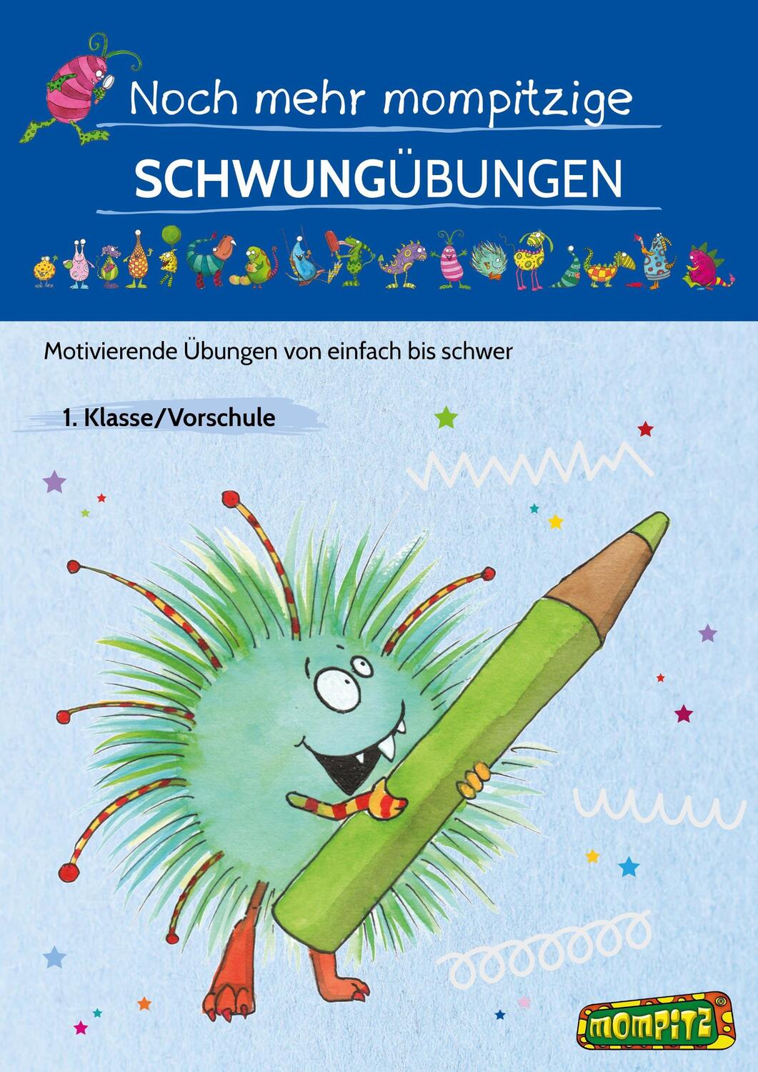 Cover: 9783403212423 | Noch mehr mompitzige Schwungübungen | Redaktion Grundschule | Mompitz