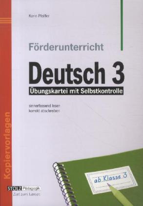 Cover: 9783897784536 | 3. Schuljahr | Karin Pfeiffer | Broschüre | 24 S. | Deutsch | 2012