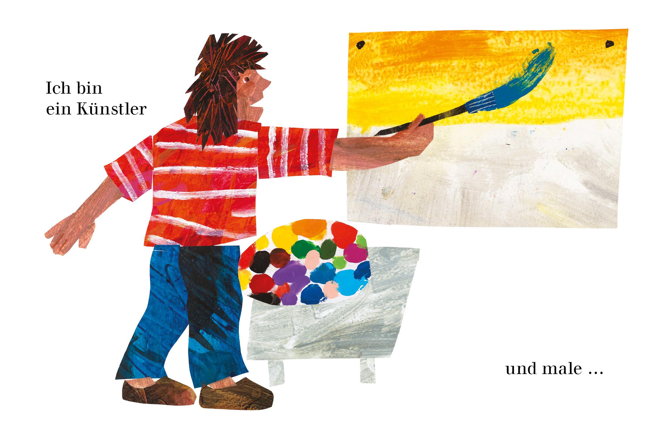 Bild: 9783836962131 | Der Künstler und das blaue Pferd | Eric Carle Classic Edition | Carle