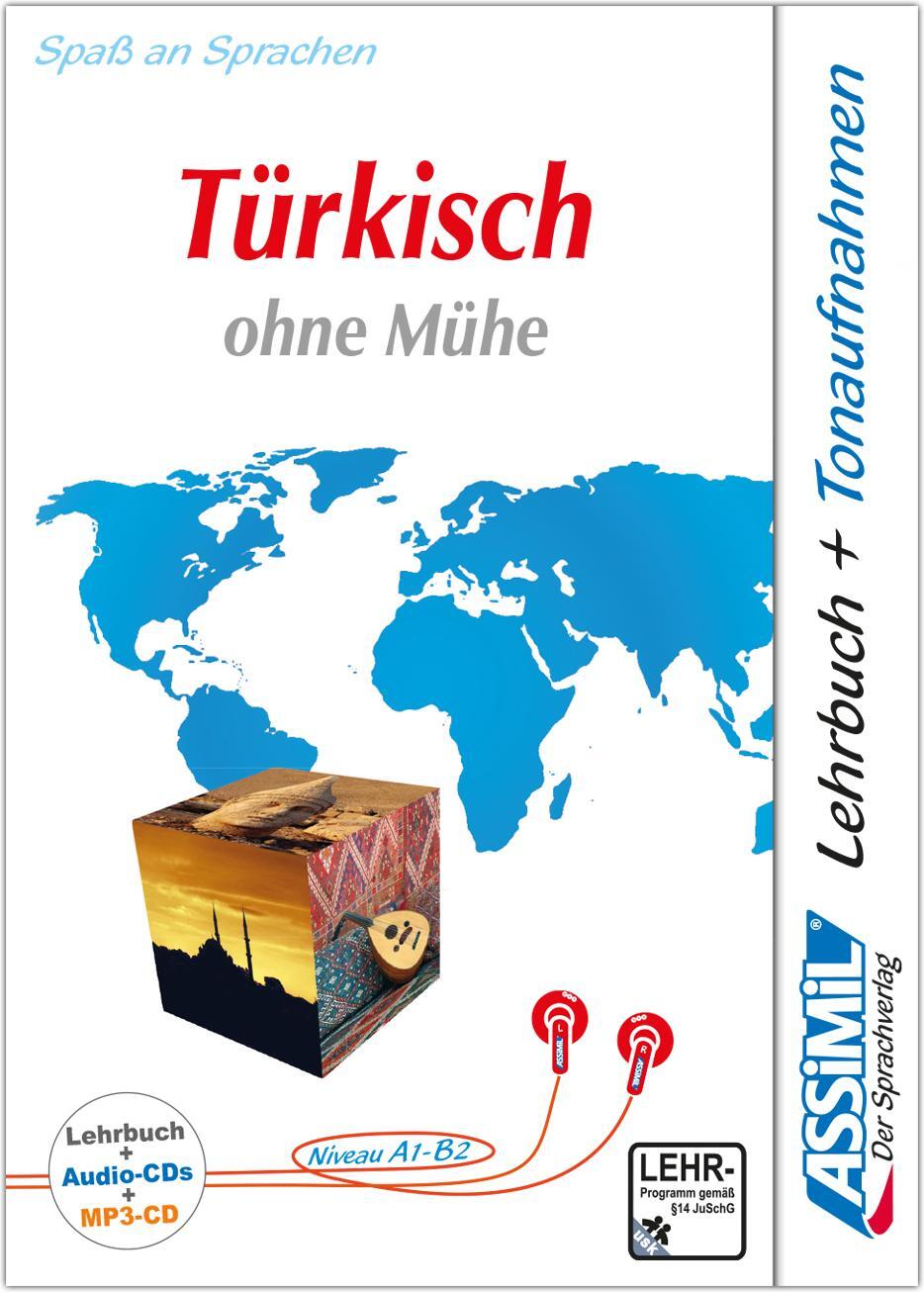 Cover: 9783896250513 | ASSiMiL Türkisch ohne Mühe. Lehrbuch, 4 Audio-CDs, 1 mp3-CD | Buch