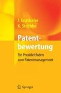 Cover: 9783642319464 | Patentbewertung | Ein Praxisleitfaden zum Patentmanagement | Buch