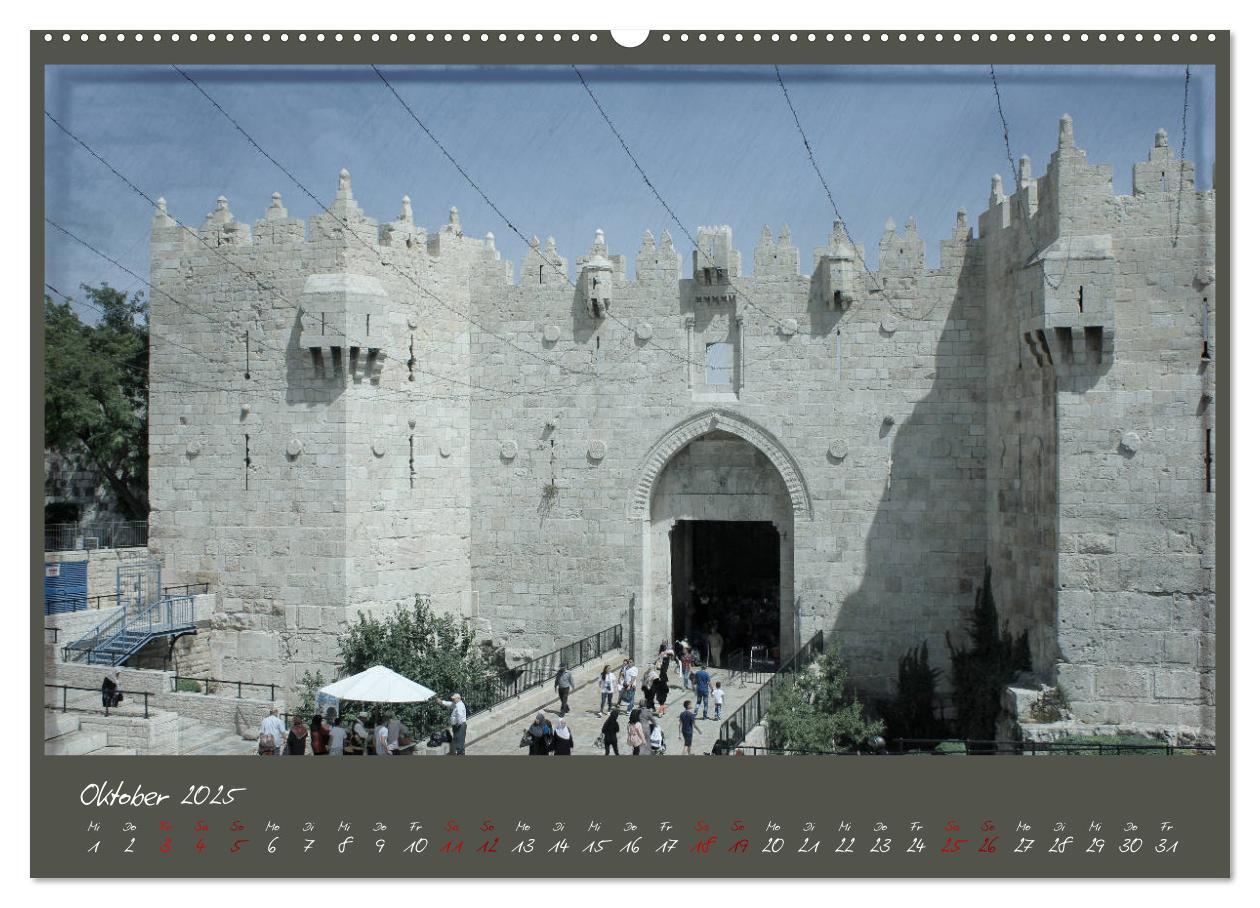 Bild: 9783435434350 | Unterwegs in Jerusalem (Wandkalender 2025 DIN A2 quer), CALVENDO...