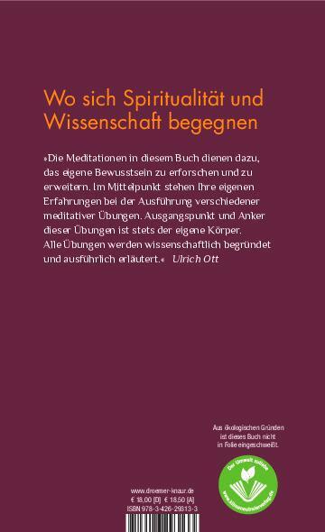 Rückseite: 9783426293133 | Spiritualität für Skeptiker | Ulrich Ott | Buch | 192 S. | Deutsch