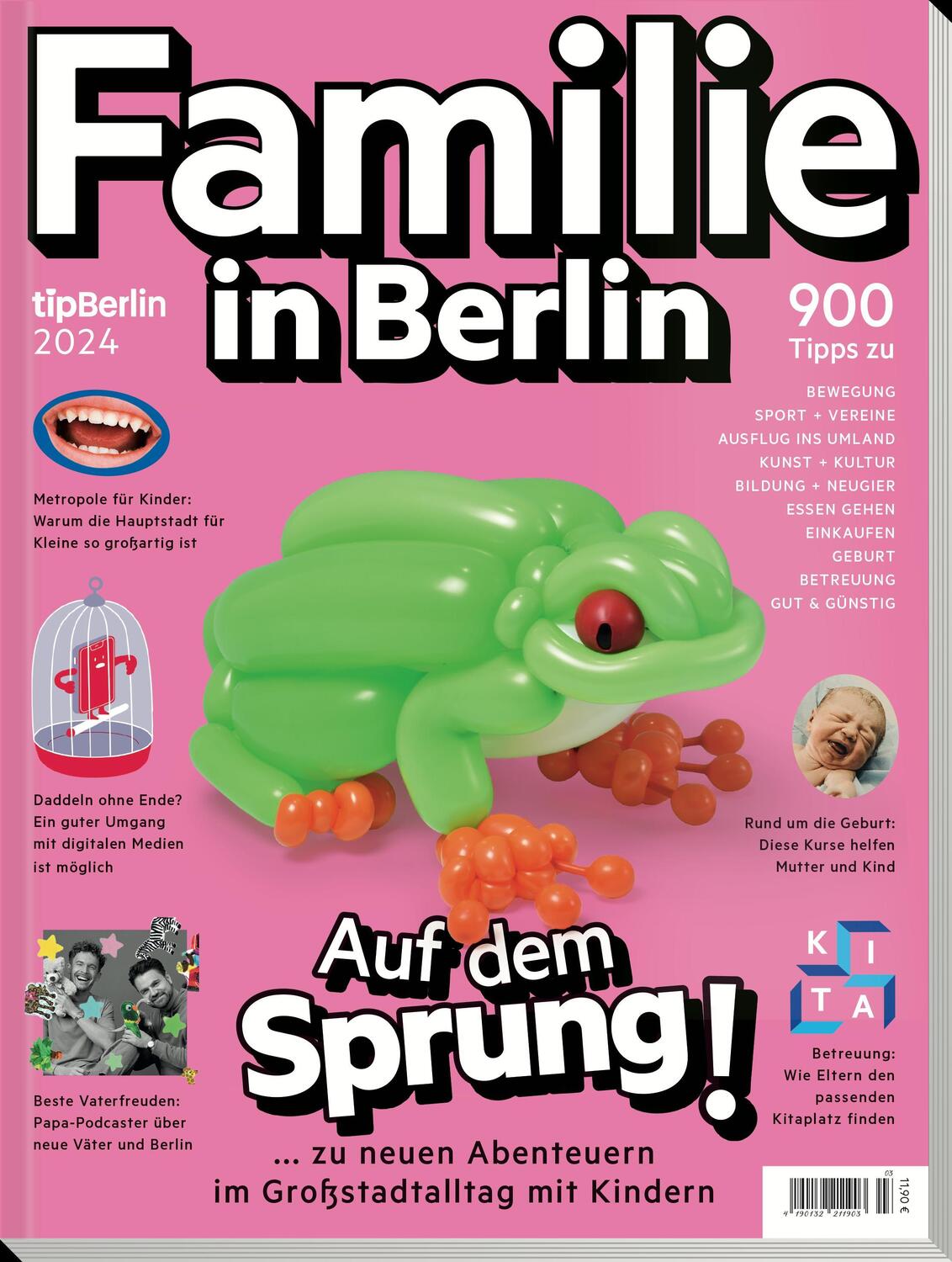 Cover: 9783946631590 | Familie in Berlin 2024 | Tip Berlin Media Group GmbH | Taschenbuch