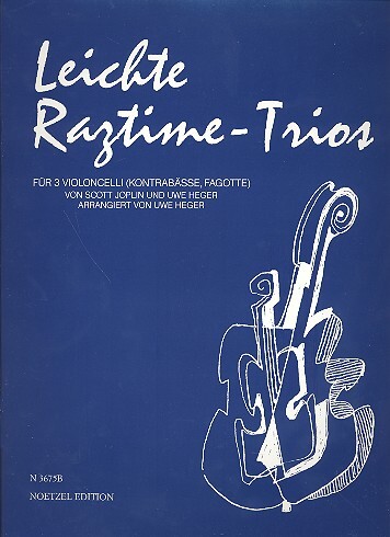 Cover: 9790204544080 | Leichte Ragtime-Trios | Scott Joplin | Partitur + Stimmen