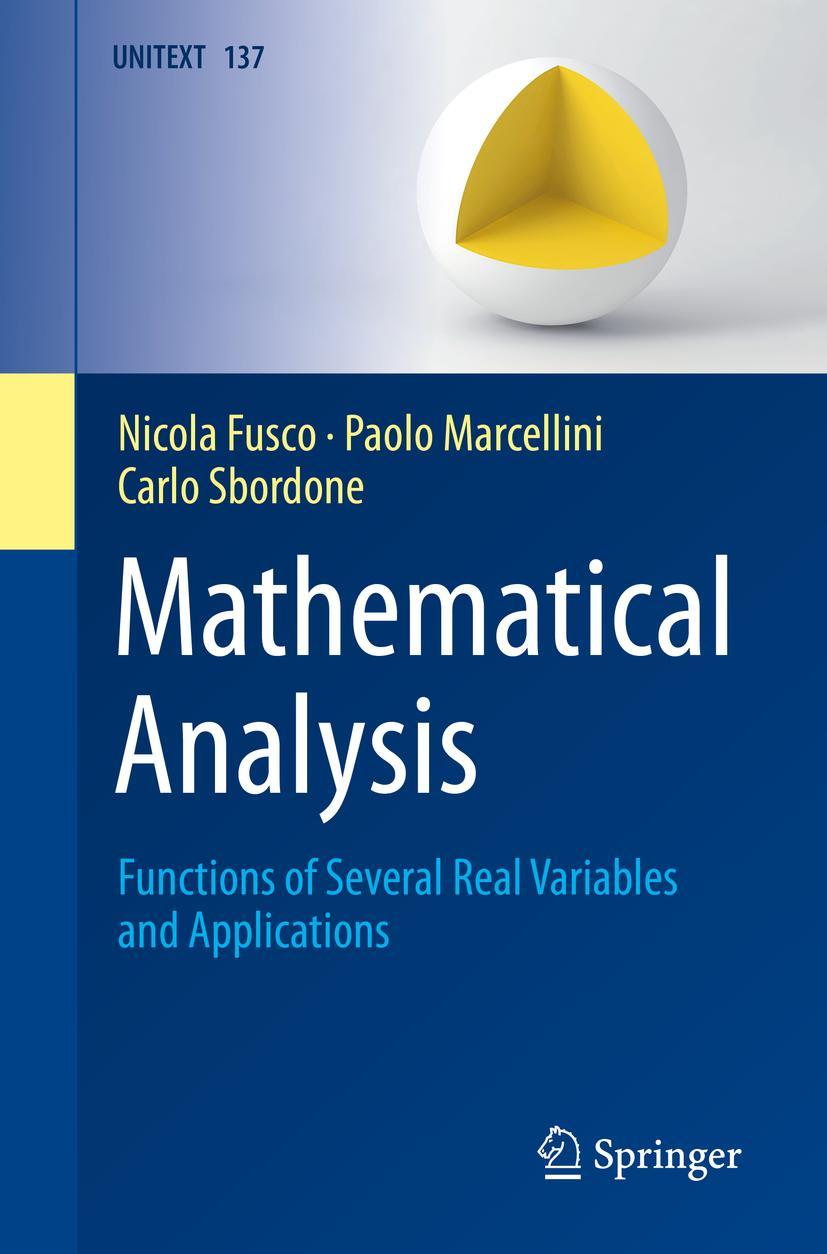 Cover: 9783031041501 | Mathematical Analysis | Nicola Fusco (u. a.) | Taschenbuch | x | 2023