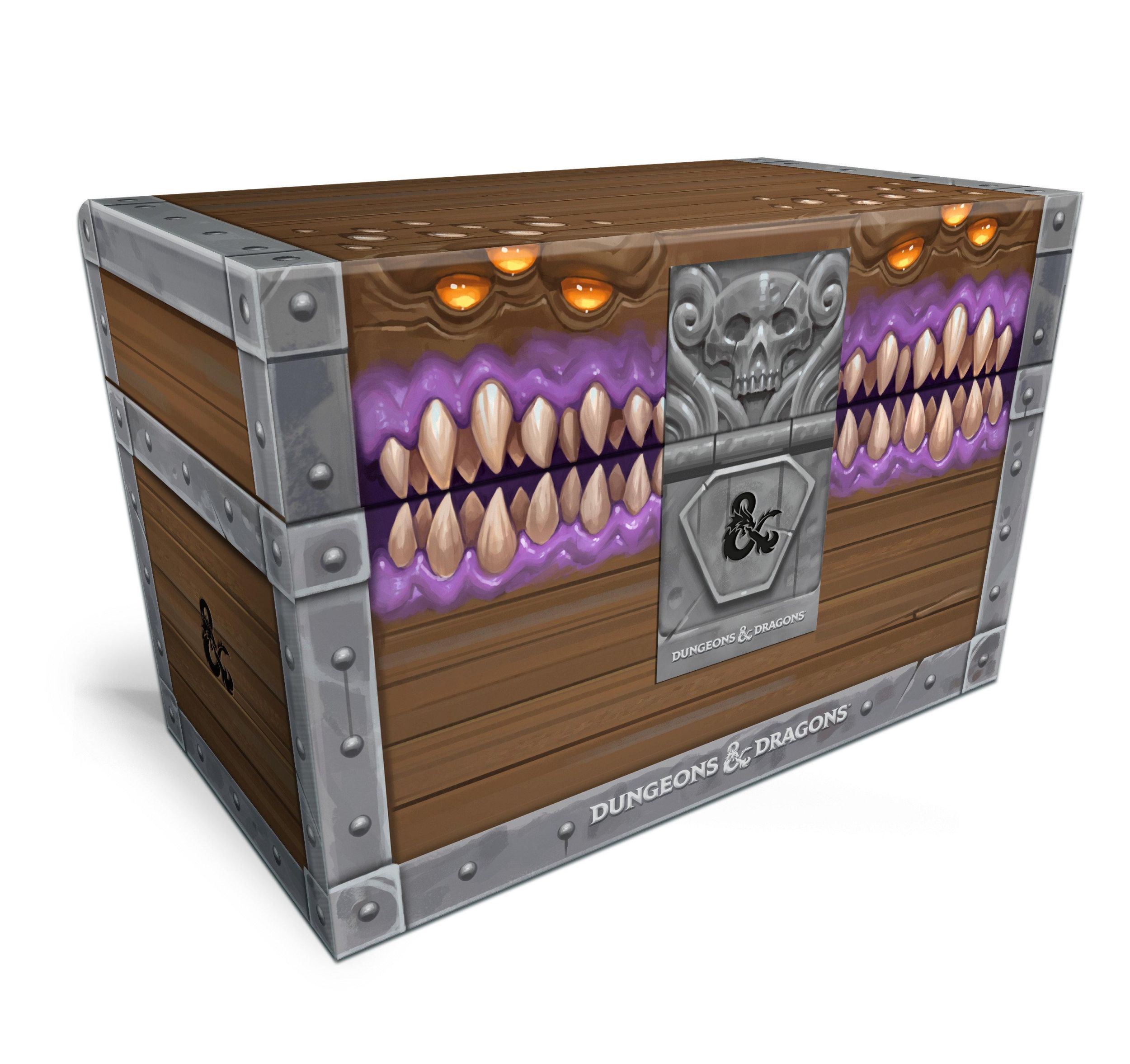 Cover: 9780593580745 | Mimic Treasure Chest Notebook Set (Dungeons &amp; Dragons) | Licensed