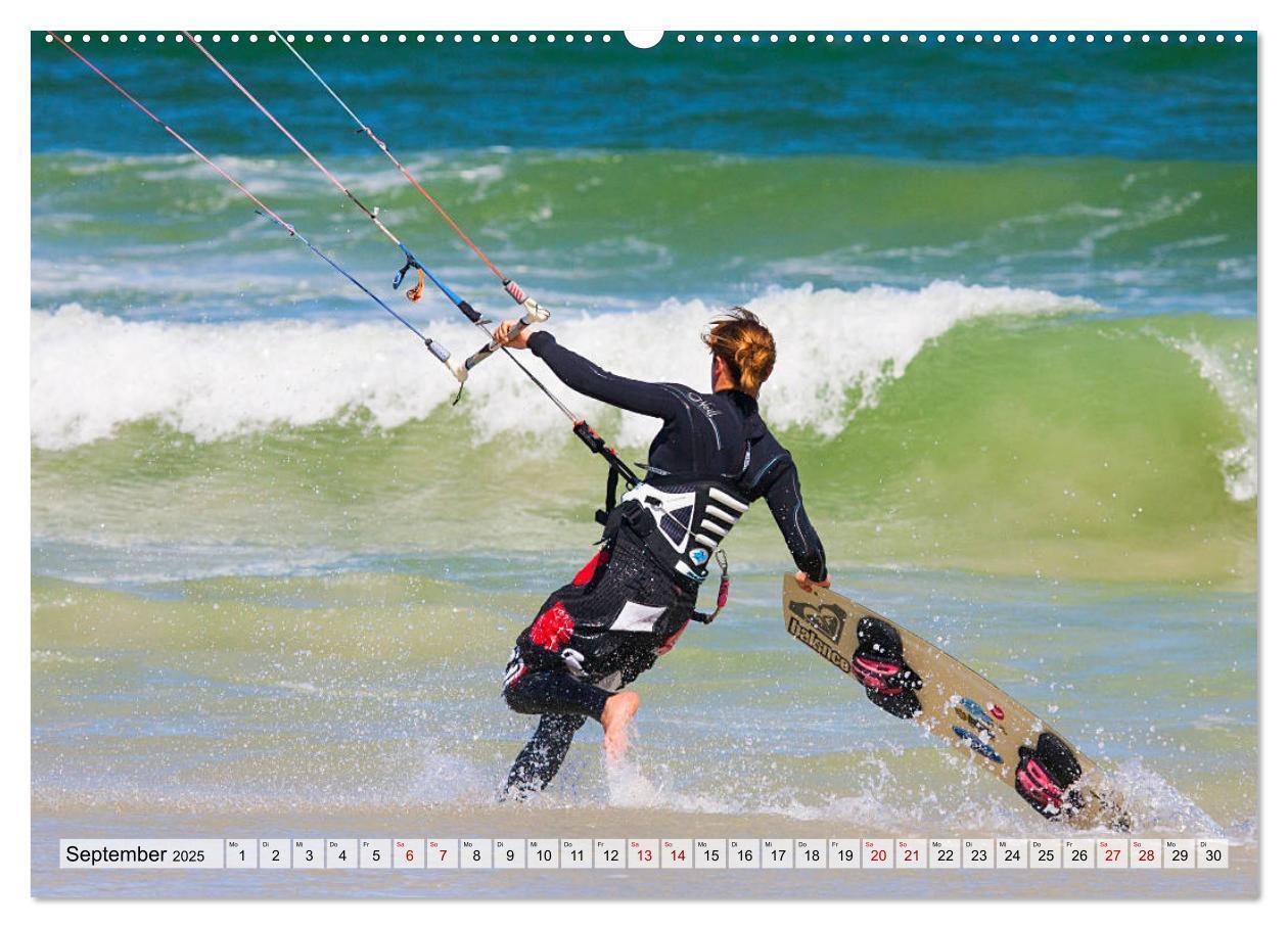 Bild: 9783435326174 | Kitesurfen - Action pur (Wandkalender 2025 DIN A2 quer), CALVENDO...