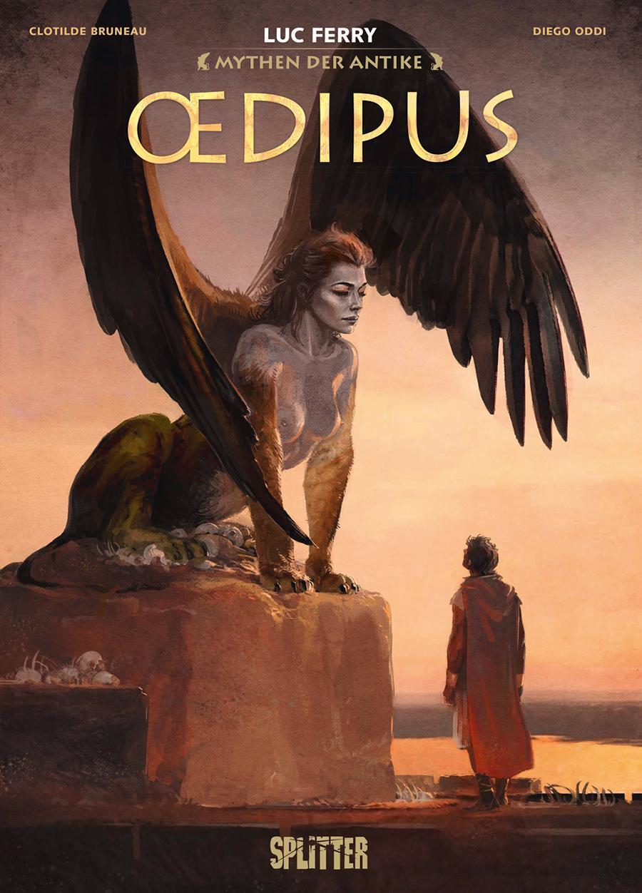 Cover: 9783962194192 | Mythen der Antike: Ödipus (Graphic Novel) | Luc Ferry (u. a.) | Buch