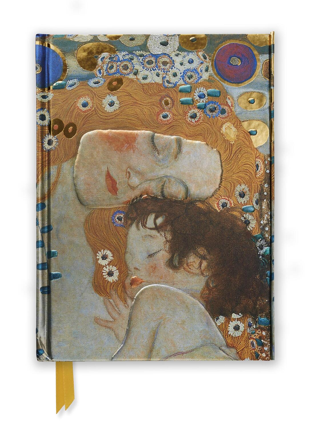Cover: 9780857751164 | Gustav Klimt: Three Ages of Woman (Foiled Journal) | Flame Tree Studio