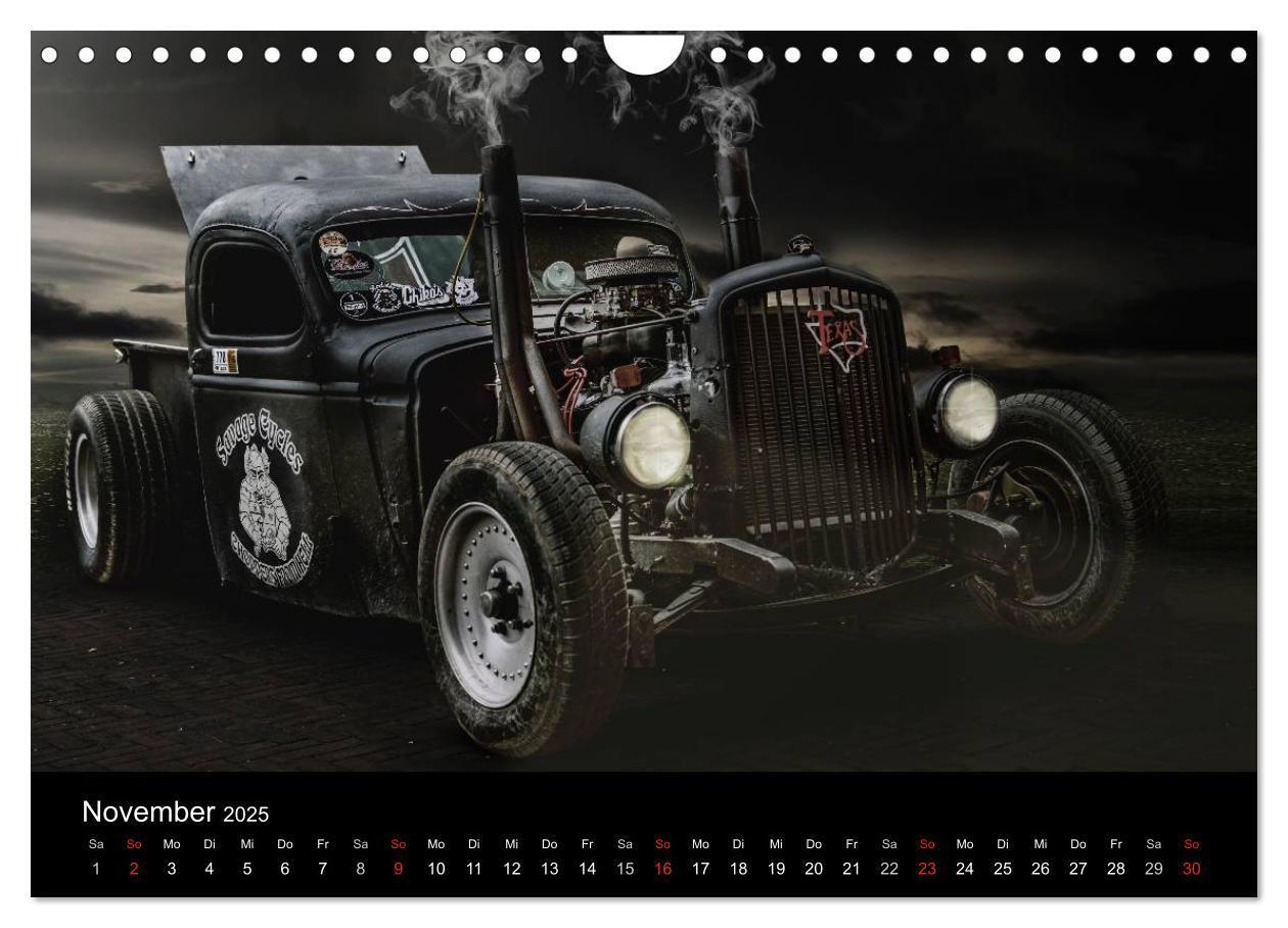 Bild: 9783435772452 | Außergewöhnliche Autos - Hot Rods (Wandkalender 2025 DIN A4 quer),...