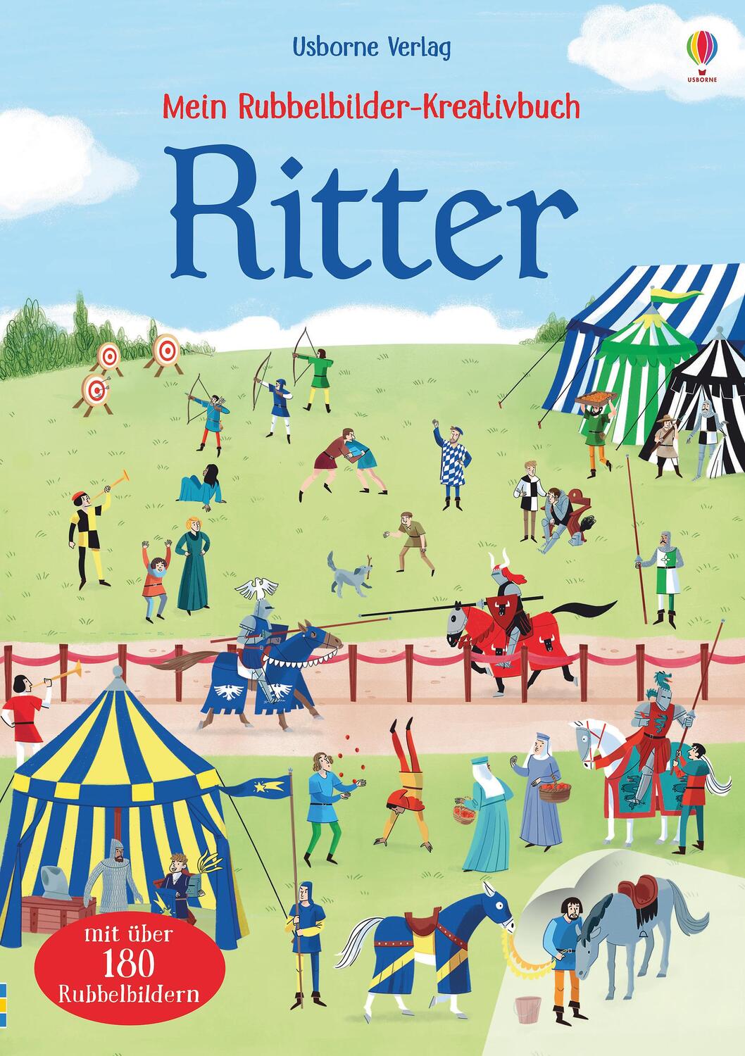 Cover: 9781789411607 | Mein Rubbelbilder-Kreativbuch: Ritter | Abigail Wheatley | Taschenbuch