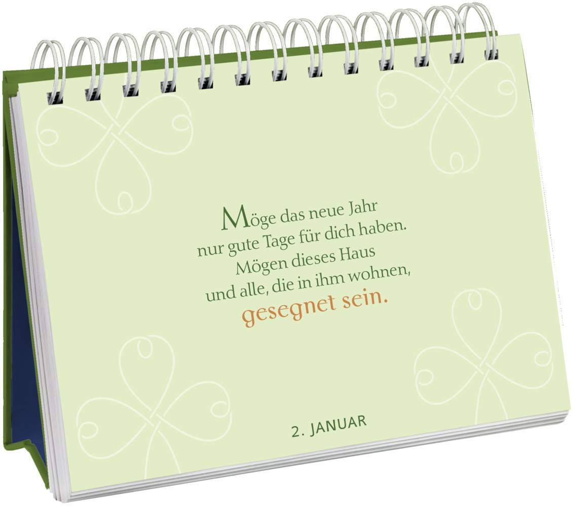 Bild: 9783629006592 | 365 Irische Segenswünsche | Pattloch Verlag | Kalender | Spiralbindung