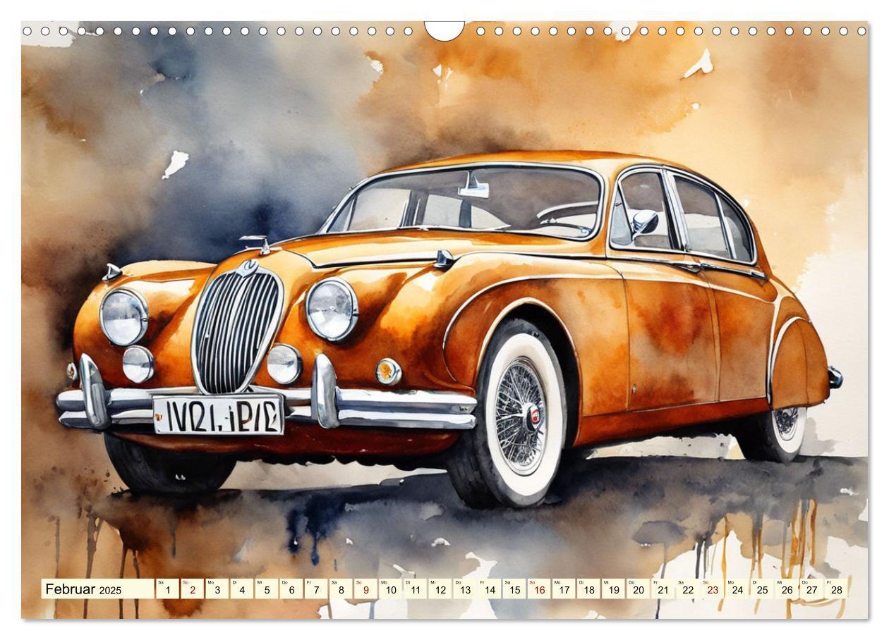 Bild: 9783383812941 | Oldtimer - Kultmodelle aus den 1960er Jahren (Wandkalender 2025 DIN...