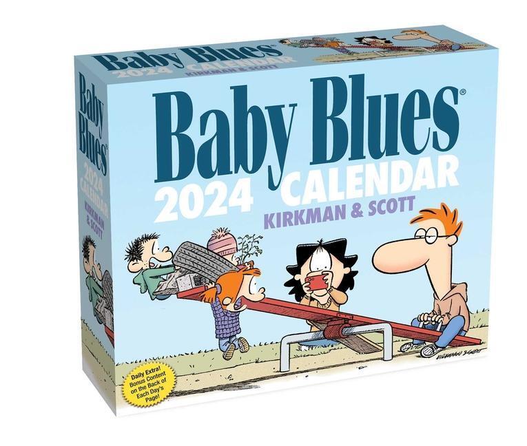 Cover: 9781524879853 | Baby Blues 2024 Day-To-Day Calendar | Jerry Scott (u. a.) | Kalender