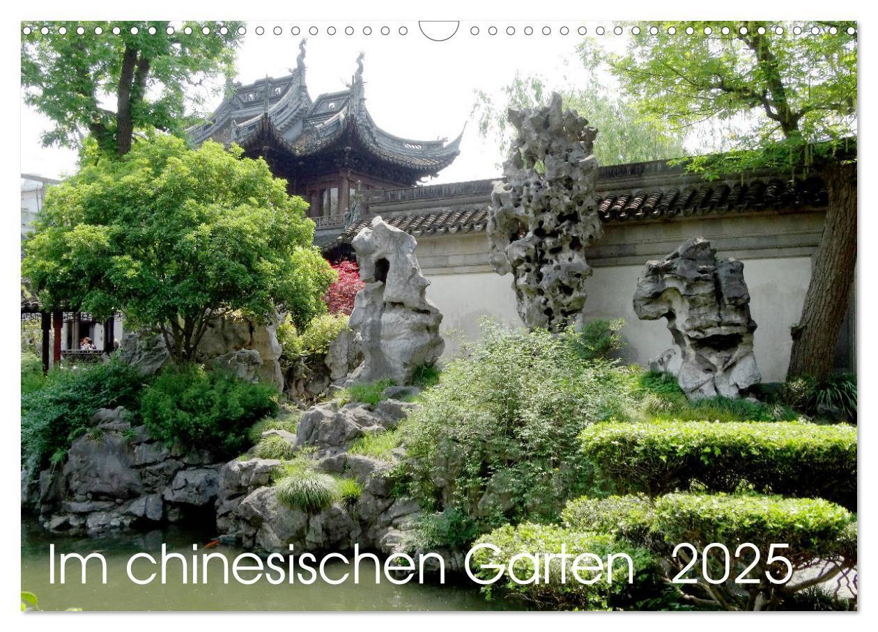 Cover: 9783435335978 | Im chinesischen Garten (Wandkalender 2025 DIN A3 quer), CALVENDO...