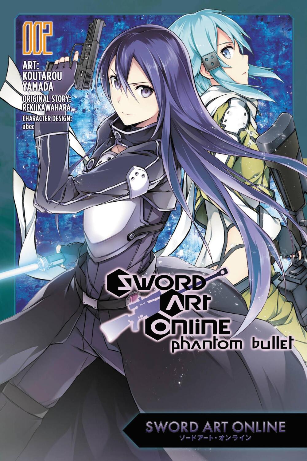 Cover: 9780316314954 | Sword Art Online: Phantom Bullet, Vol. 2 (manga) | Reki Kawahara