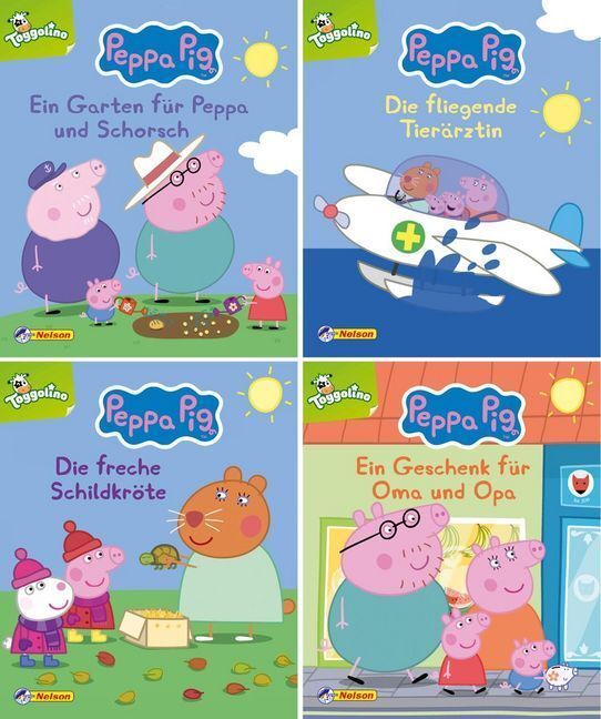 Cover: 9783845116907 | Nelson Mini-Bücher: 4er Peppa Pig 13-16 | Steffi Korda | Broschüre