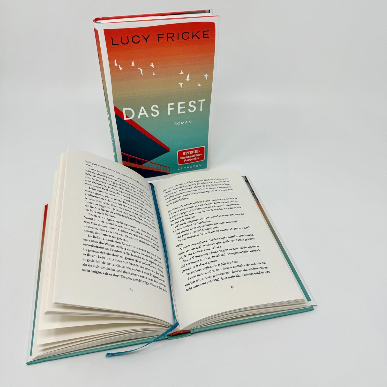 Bild: 9783546100953 | Das Fest | Lucy Fricke | Buch | 144 S. | Deutsch | 2024 | Claassen